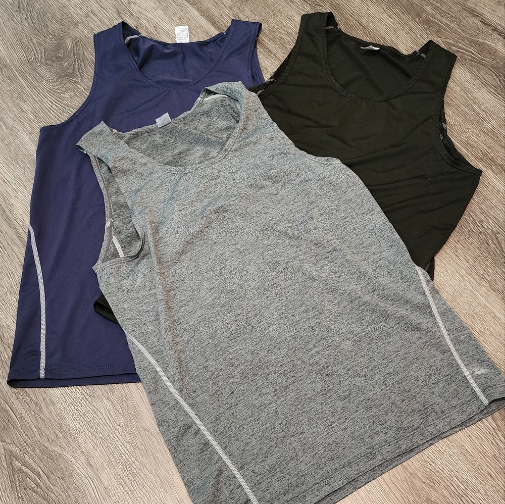 3 - Athletic Compression tank tops
